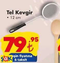TEL KEVGİR 12 CM TEL KEVGİR 12 CM